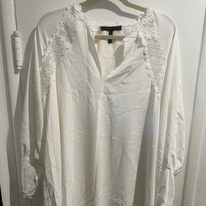 BCBG maxazria Maja bishop sleeve shirt dress